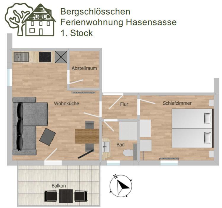 Bergschloesschen Edersee Waldeck  Dış mekan fotoğraf